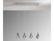 CEILING LAMP AQUARIA CROMO 4