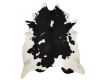 Tapete de Pele Natural Preto