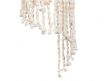 CEILING LAMP WHITE SHELLS VII