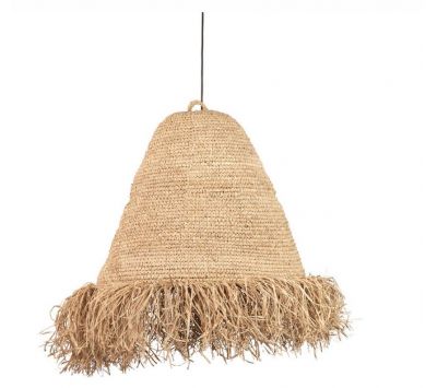CANDEEIRO DE TETO EM FIBRAS NATURAIS