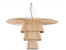 CEILING LAMP RATAN NATURE