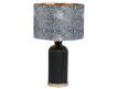 TABLE LAMP LEOPARD GLASS