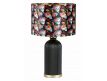 TABLE LAMP LEOPARD GLASS
