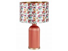 TABLE LAMP TROPICAL SKULLS