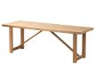 NATURAL WOOD DINING TABLE II