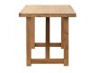 NATURAL WOOD DINING TABLE II