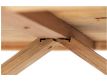 NATURAL WOOD DINING TABLE II