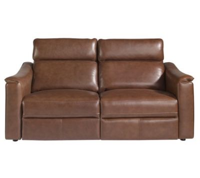 SOFÁ DE COURO SALAMANCA DE 2 LUGARES COM RELAXAMENTO