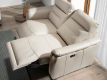 3 SEATER LEON LEATHER SOFA WITH RELAXATION