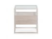BEDSIDE TABLE BEJ