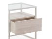 BEDSIDE TABLE BEJ