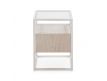 BEDSIDE TABLE BEJ