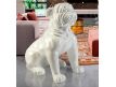 WHITE BULL DECORATIVE PIECE