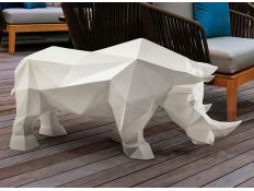 FIGURA DECORATIVA RHINO