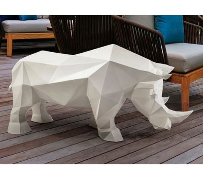 FIGURA DECORATIVA RHINO