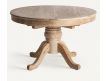 EXTENDABLE ROUND DINING TABLE BERCA
