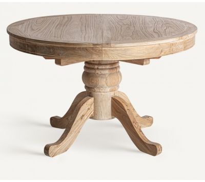 EXTENDABLE ROUND DINING TABLE BERCA