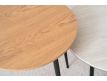 ROUND SIDE TABLE GRIS
