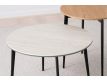 ROUND SIDE TABLE GRIS