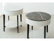 ROUND SIDE TABLE BL