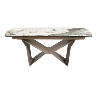 MESA JANTAR RETANGULAR EXTENSÍVEL TAUP