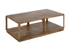 MESA DE CENTRO MARRON