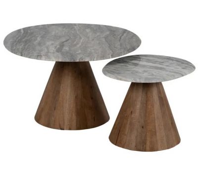 CONJUNTO MESA CENTRO TROCU