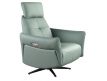 SWIVEL ARMCHAIR RELAX TURQUE