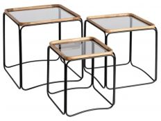 CONJUNTO MESA CENTRO CAUCH