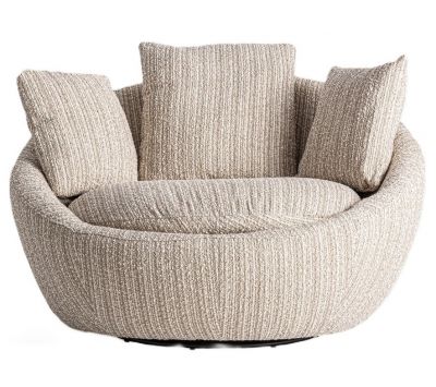 SWIVEL ARMCHAIR NUBA
