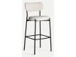 BREVILLE BAR STOOL WITH BACKREST