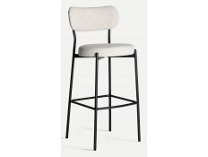 BREVILLE BAR STOOL WITH BACKREST