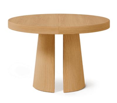 MESA DE JANTAR REDONDA EXTENSÍVEL MARCELLA