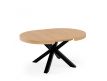 MILDRED ROUND EXTENDABLE DINING TABLE