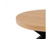 MILDRED ROUND EXTENDABLE DINING TABLE