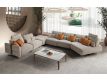 ESSENCE MODULAR SOFA WITH CHAISE LONG
