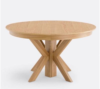 GOSLIN EXTENDABLE ROUND DINING TABLE