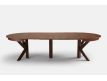GOSLIN EXTENDABLE ROUND DINING TABLE