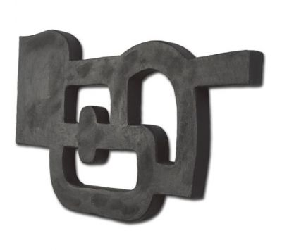 Quadro Agua oxido negro