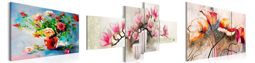 Quadros de Flores