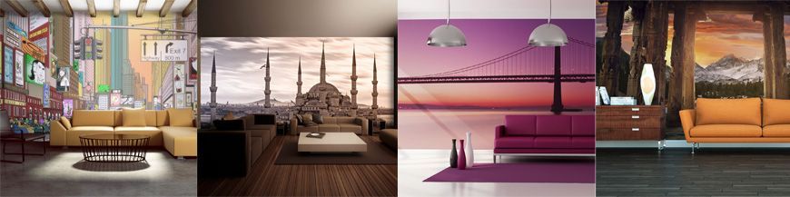  Wall murals of Cities