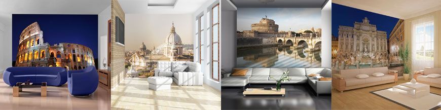 Wall murals of Rome
