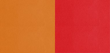 X SYNTHETIC LEATHER P ORANGE + SYNTHETIC LEATHER RED