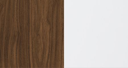 .YWALNUT NATURAL COLOR +LACQUER HS WHITE (PHOTO)