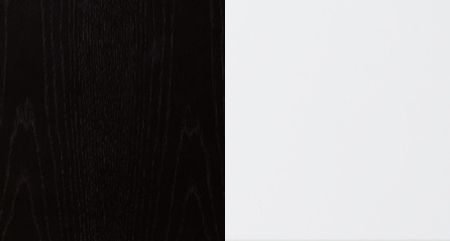 .OAK WENGE + LACQUER WHITE HIGH SHINE (PHOTO)