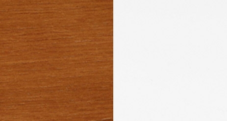 M2 CARVALHO COR CEREJEIRA + LACADO MATE BRANCO