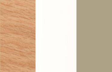 CARVALHO + BRANCO PURO + CINZA MATE