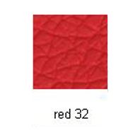 SYNTHETIC LEATHER 32 RED